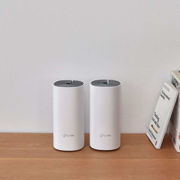 Система WiFi-Mesh TP-LINK Deco E4 AC1200, 2xFE LAN/WAN, 2мод