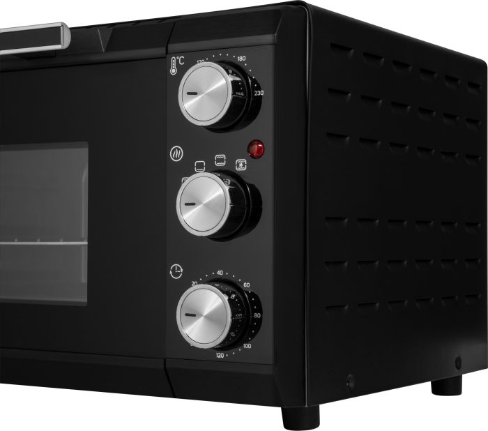 Печь электрическая Sencor SEO, 20л, 1650Вт, механич., гриль, конвенция, черная