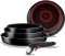 Набор посуды Tefal Ingenio Easy Cook & Clean, сменная ручка, 13 предметов, алюминий, бакелит, коричневый