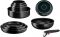 Набор посуды Tefal Ingenio Easy Cook & Clean, сменная ручка, 13 предметов, алюминий, бакелит, коричневый