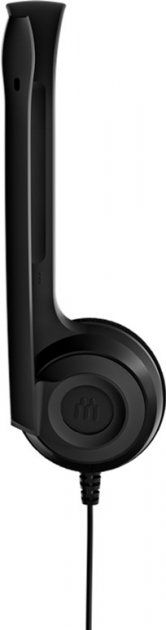 Гарнитура компьютерная стерео On-Ear EPOS PC 3 Chat, 2x3.5мм, однонаправленный, 2м, Черный