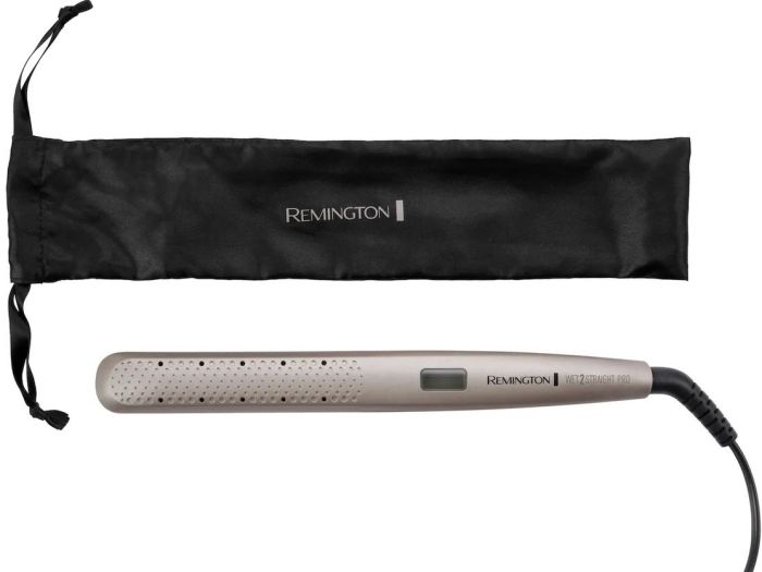Випрямляч Remington Wet 2 Straight Pro, 52Вт, темп.режимів-10, 140-230С, кераміка, золотий