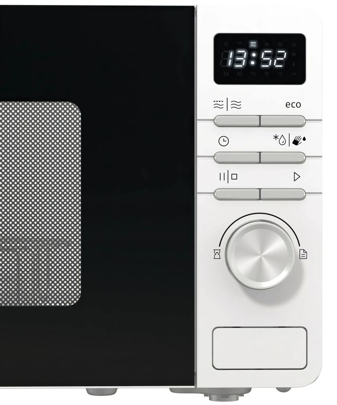 Микроволновая печь Gorenje, 20л, электр. управл., 800Вт, дисплей, белый