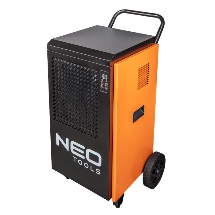 Осушитель воздуха промышленный Neo Tools 70л/сутки 250м кв 400м куб/ч 950Вт LCD дисплей эл.управление таймер IP22