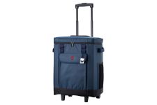 Термосумка на колесах 2E, 50л, темно-синя