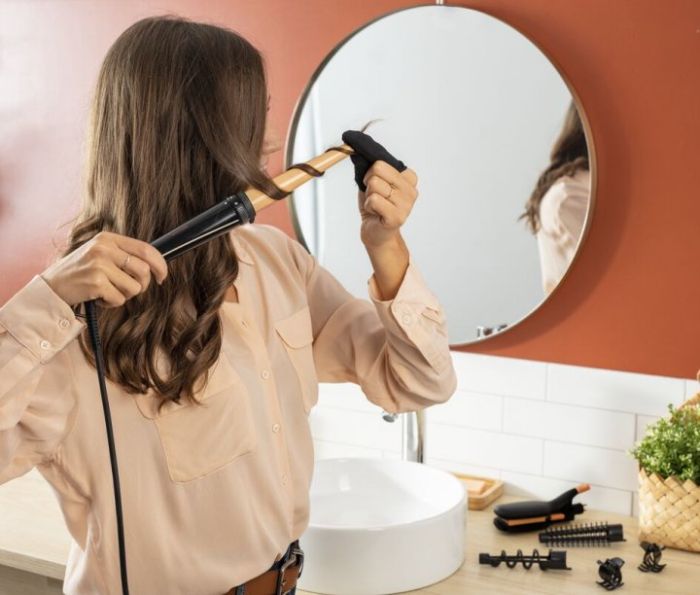 Мультистайлер Rowenta Infinite Looks 14 IN1, >300Вт, >190С, 5 насадок, кейс, аксесуары, керамика, черный