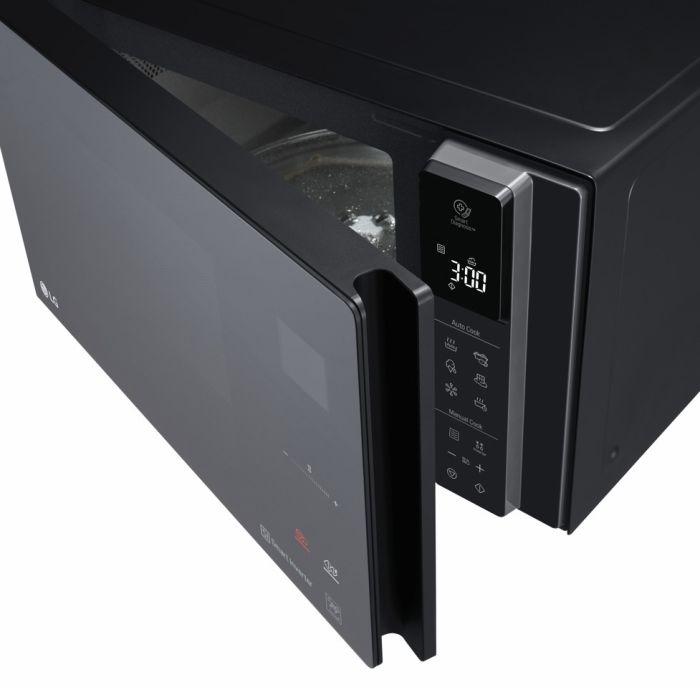 Микроволновая печь LG, 25л, электр. управл., 1000Вт, дисплей, черный