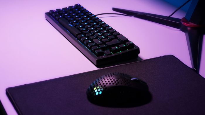 Клавіатура механічна Xtrfy K5 68Key, Kailh Red, USB-A, EN/UA, Hot-swap, RGB, Чорний