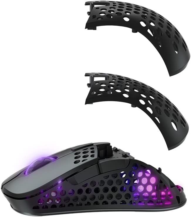 Миша Xtrfy M42, WL/USB-A, RGB, чорний