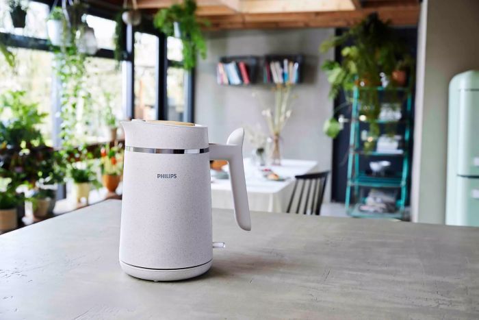 Электрочайник Philips Eco Conscious Edition, 1.7л, биопластик, LED подсветка, белый матовый