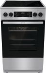 Плита Gorenje електрична склокерамічна, 70л, 50x60см, дисплей, програматор, нерж
