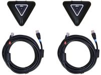 Мікрофонна пара додаткова AVer з 5 м кабелем для систем VC550/ FONE540/ VC520 Pro 3, 2 х Omni-mic, радіус дії 3 м, RJ45, чорний