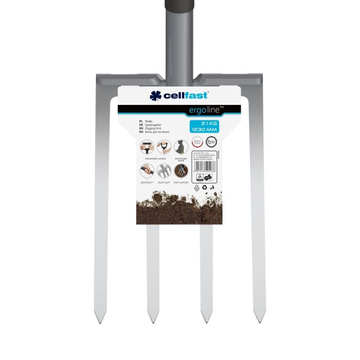 Вила Cellfast ERGO, 123см, 2.1кг
