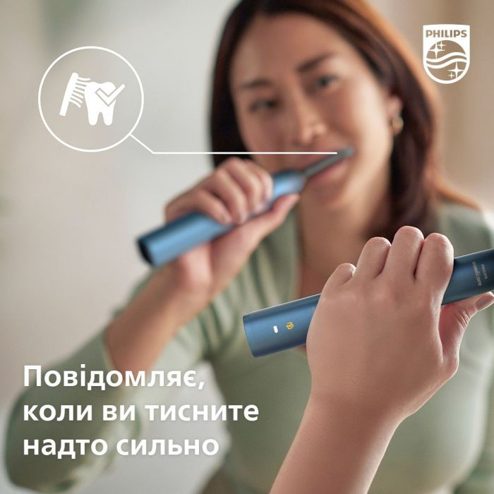 Щетка зубная электр. Philips Sonicare DiamondClean 9000 Series, 62т. колеб/мин, насадок-1, футляр, Bluetooth, черный