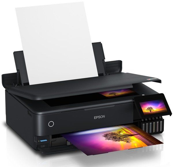 МФУ ink color A3 Epson EcoTank L8180 32_33 ppm Duplex USB Ethernet Wi-Fi 6 inks Black Pigment