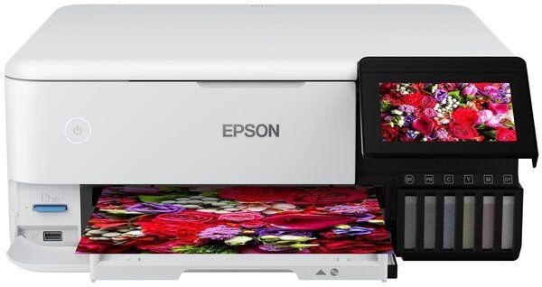 БФП ink color A4 Epson EcoTank L8160 32_32 ppm Duplex USB Ethernet Wi-Fi 6 inks Black Pigment