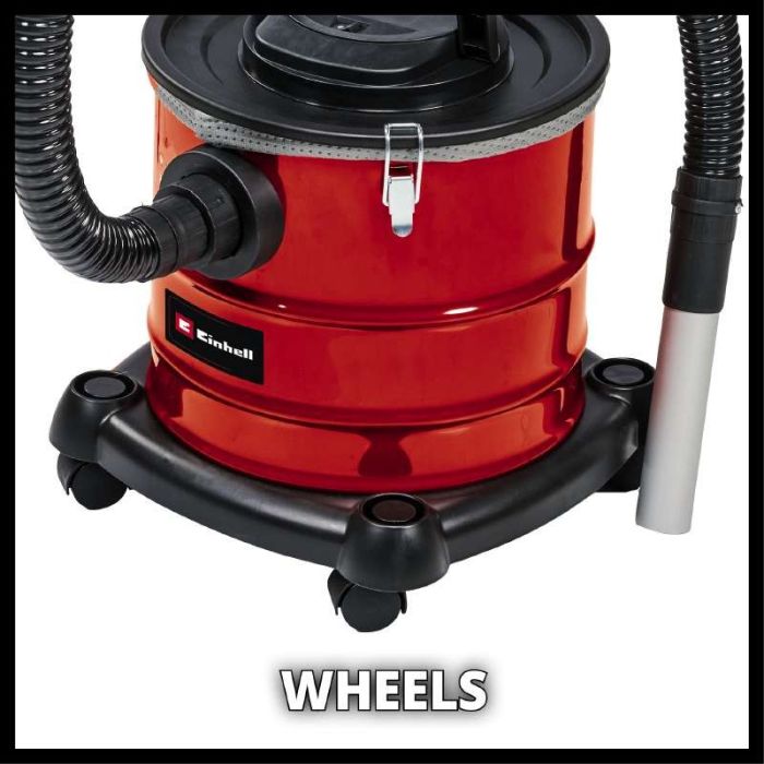 Пилосос професійний для золи Einhell TC-AV 1720 DW 1250Вт 175мБар контейнер 20л 3.7кг