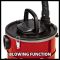 Пилосос професійний для золи Einhell TC-AV 1720 DW 1250Вт 175мБар контейнер 20л 3.7кг