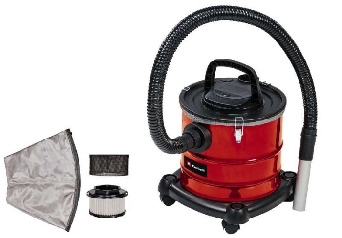 Пилосос професійний для золи Einhell TC-AV 1720 DW 1250Вт 175мБар контейнер 20л 3.7кг