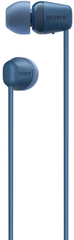 Навушники In-ear Sony WI-C100 BT 5.0, IPX4, SBC, AAC, Wireless, Mic, Синій