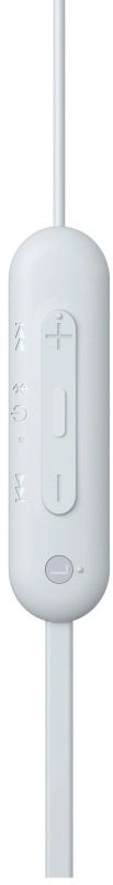 Наушники In-ear Sony WI-C100 BT 5.0, IPX4, SBC, AAC, Wireless, Mic, Белый