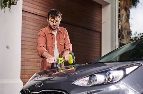 Шлифмашина полировальная аккумуляторная Ryobi ONE+ R18P-0 18В 125мм 3000-7500об·мин регулировка скорости 1.8кг без АКБ и ЗУ