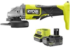 Шліфмашина кутова акумуляторна Ryobi ONE+ НР RAG18X-1C40S 125мм 18В 1х4А·год 9200об/хв 2.1кг сумка