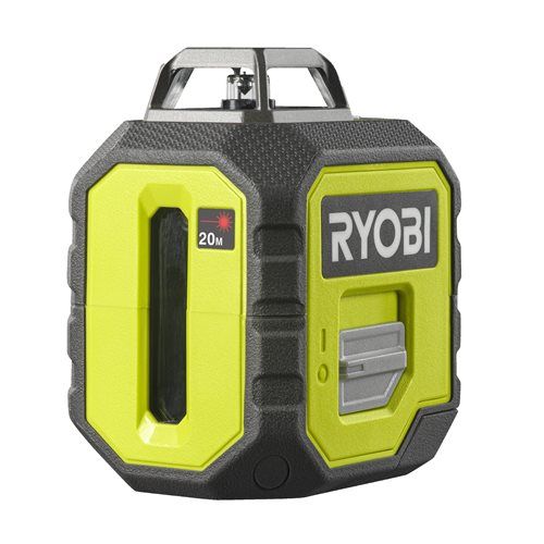 Нівелір лазерний Ryobi RB360RLL до 20м 360° червоний промінь 0.5кг