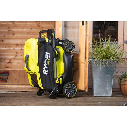 Газонокосилка аккумуляторная Ryobi ONE+ HP RY18LMX40B-0 18В 40см 40л 25-70мм 18.2кг без АКБ и ЗУ