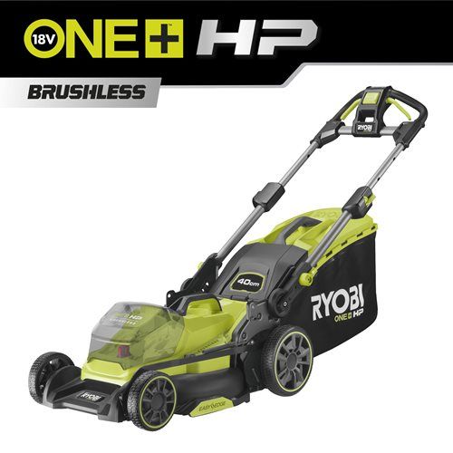 Газонокосилка аккумуляторная Ryobi ONE+ HP RY18LMX40B-0 18В 40см 40л 25-70мм 18.2кг без АКБ и ЗУ