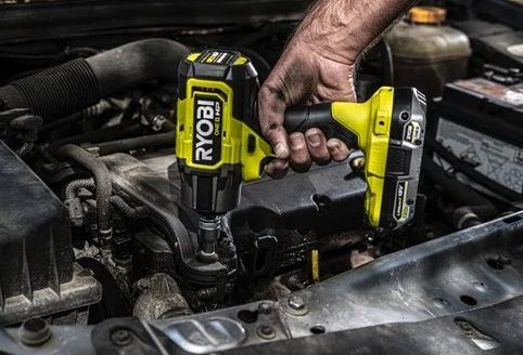 Гайковерт ударний акумуляторний RYOBI ONE+ HP RIW18X-0 18В 2800об/хв 900Нм 1/2" 3 швидкості 1.7кг без АКБ та ЗП