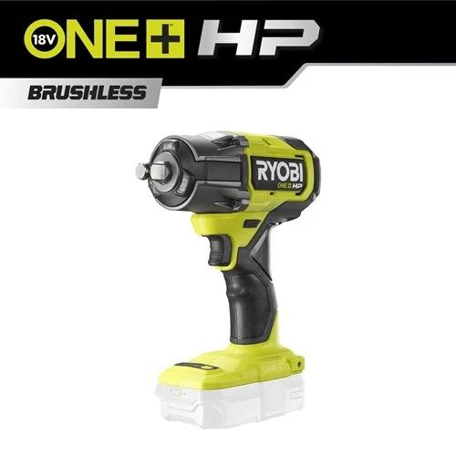 Гайковерт ударний акумуляторний RYOBI ONE+ HP RIW18X-0 18В 2800об/хв 900Нм 1/2" 3 швидкості 1.7кг без АКБ та ЗП