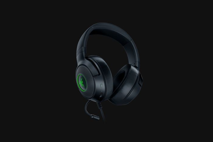 Гарнитура игровая Razer Kraken V3 X, 7.1, USB-A, RGB, 1.8м, чёрный