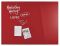 Доска магнитно-маркерная 1200x900 красная Magnetoplan Glassboard-Red UA