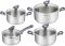 Набір посуду Tefal Daily Cook, 8предметів, нержавіюча сталь, бакеліт, скло