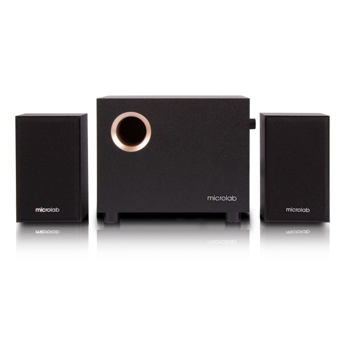 Акустична система MICROLAB  2.1, 10W, mini-jack, чорний Microlab M-105