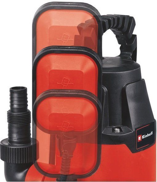Насос дренажный Einhell GC-DP 3325, 330 Вт, 9500 л/ч, вис. 6 м, глуб. 7 м, 25 мм, 4 кг