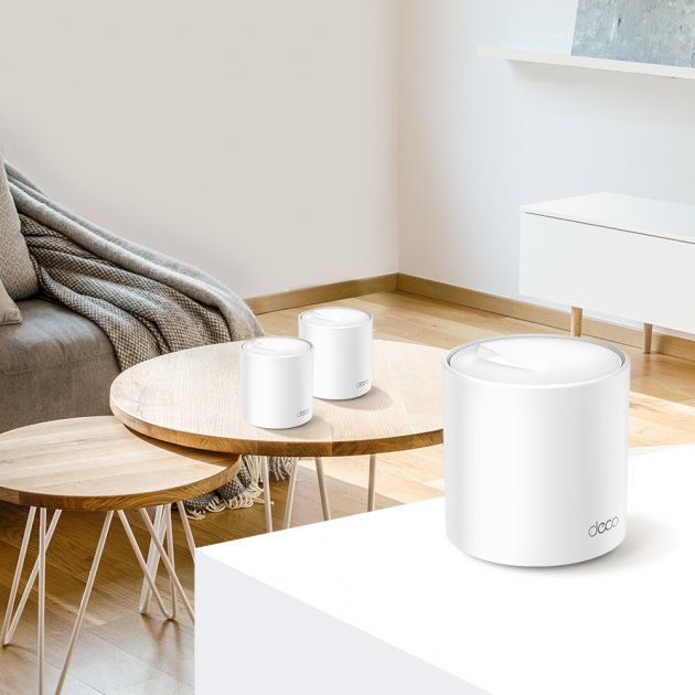 Система WiFi-Mesh TP-LINK Deco X60 AX3000, 1xGE LAN, 1xGE WAN, 1мод
