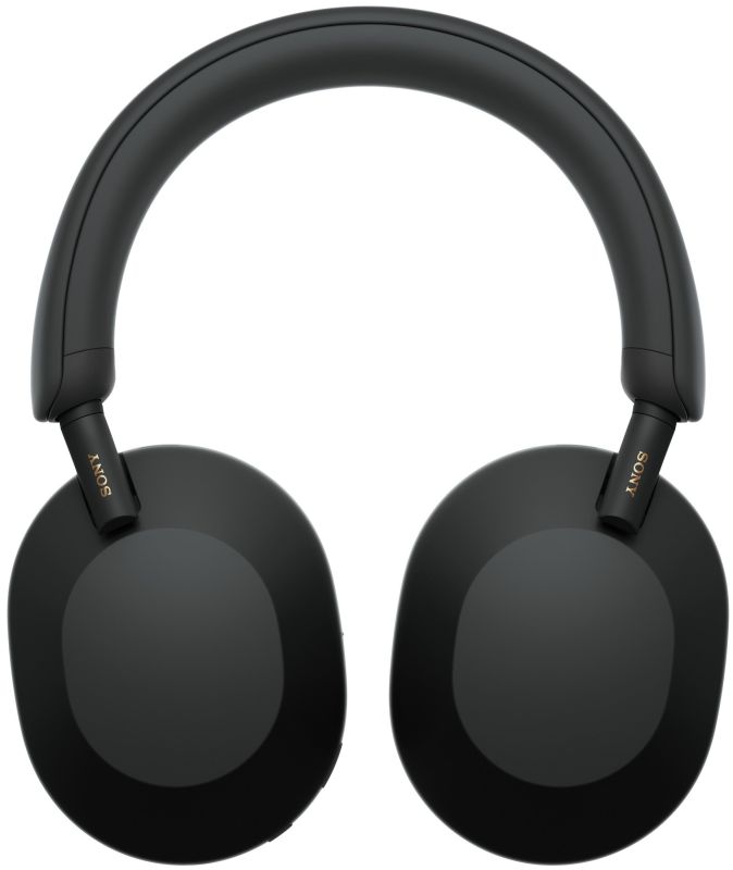 Наушники Over-ear Sony WH-1000XM5 BT 5.2, ANC, Hi-Res, AAC, LDAC, Wireless, Mic, Черный