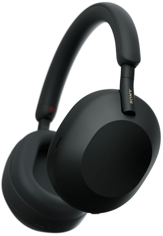 Наушники Over-ear Sony WH-1000XM5 BT 5.2, ANC, Hi-Res, AAC, LDAC, Wireless, Mic, Черный