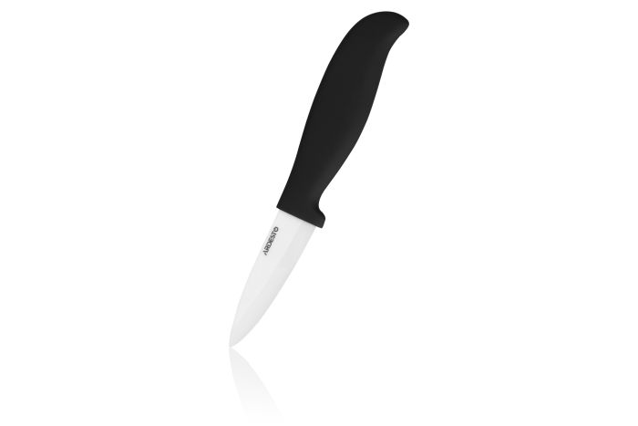 Нож керамический для овощей Ardesto Fresh, 7.5см, керамика, пластик, черный