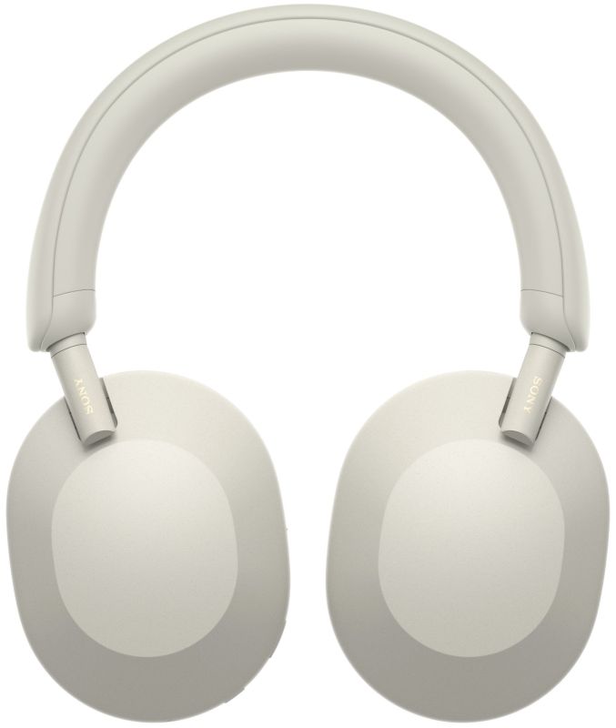 Навушники Over-ear Sony WH-1000XM5 BT 5.2, ANC, Hi-Res, AAC, LDAC, Wireless, Mic, Сріблястий