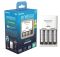 Зарядний пристрій Basic Charger  + Акумулятор Eneloop NI-MH  AAA 800 мАг, 4 шт.