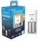 Зарядное устройство Compact Charger + Аккумулятор Eneloop NI-MH AA 2000 мАч, 2 шт.