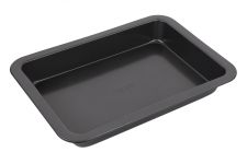 Форма для випікання Ardesto Gemini, 37.6x27x4.8см, вуглецева сталь, прямокутна, сірий
