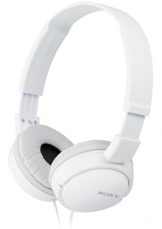 Навушники On-ear Sony MDR-ZX110AP 3.5 mini-jack, Mic, Білий