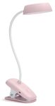 Лампа настільна з акумулятором Philips Donutclip 3Вт 4000K 1200мАг USB-A рожевий
