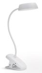 Лампа настільна з акумулятором Philips Donutclip 3Вт 4000K 1200мАг USB-A білий