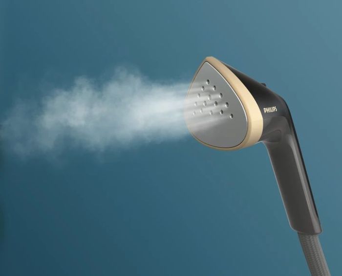 Отпариватель Philips вертикальный 3000 Series, 2000Вт, 2000мл, постоянный пар - 40гр, стойка,вешалка, керам. подошва, черный