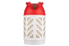 Балон газовий композитний Hexagon Ragasco HR24.5L, 24.5л, пропан/бутан 10кг/12кг, 30бар, вентиль Shell (український стандарт), 5.4кг